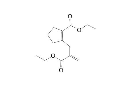 Ethyl 2-[2-(ethoxycarbonyl)prop-2-en-1-yl]cyclopent-1-ene-1-carboxylate