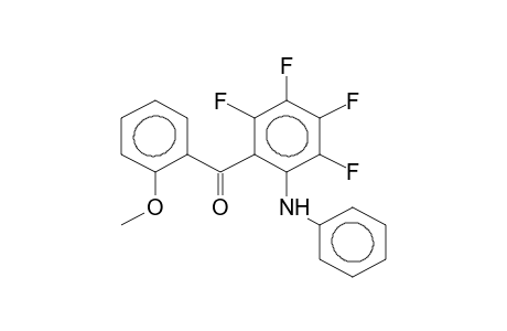 2-ANILINO-2'-METHOXY-3,4,5,6-TETRAFLUOROBENZOPHENONE