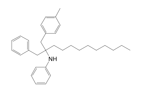 2-Benzyl-1-(4-methylphenyl)-2-phenylaminododecane