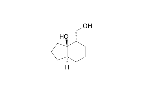 (1R*,2S*,5R*)-2-(Hydroxymethyl)bicyclo[4.3.0]nonan-1-ol