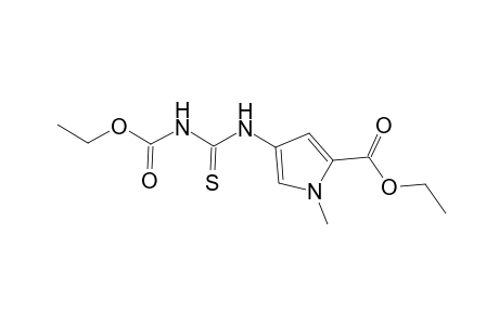 4-(3-carboxy-2-thioureido)-1-methylpyrrole-2-carboxylic acid, diethyl ester