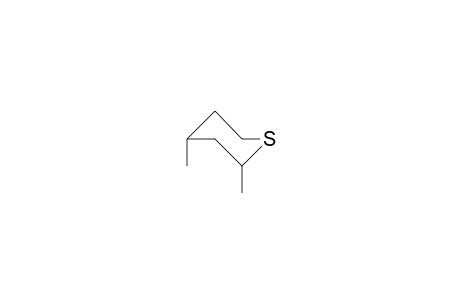 cis-2,4-Dimethyl-thiane