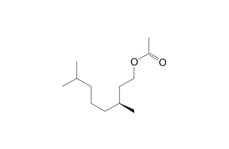 (3S)-Dihydrocitronellyl acetate
