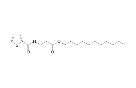 .beta.-Alanine, N-(thiophene-2-carbonyl)-, undecyl ester