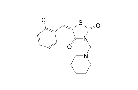 2,4-thiazolidinedione, 5-[(2-chlorophenyl)methylene]-3-(1-piperidinylmethyl)-, (5E)-