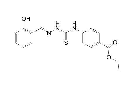 Semicarbazide, 1-(2-hydroxy)benzylidene-4-(4-ethoxycarbonyl)phenyl-3-thia-