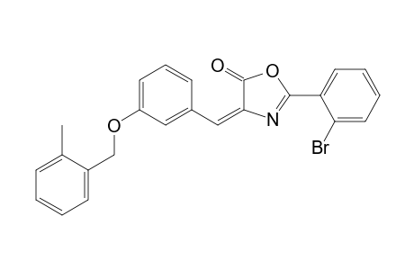 2-(2-Bromo-phenyl)-4-[3-(2-methyl-benzyloxy)-benzylidene]-4H-oxazol-5-one