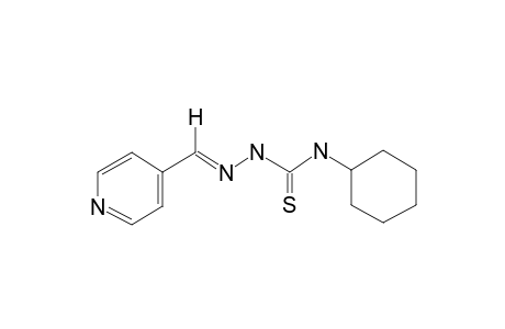 Isonicotinaldehyde 4-cyclohexylthiosemicarbazone