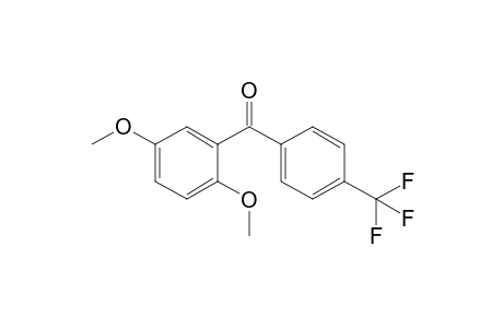 2,5-Dimethoxyphenyl 4-(Trifluoromethyl)phenyl Methanone