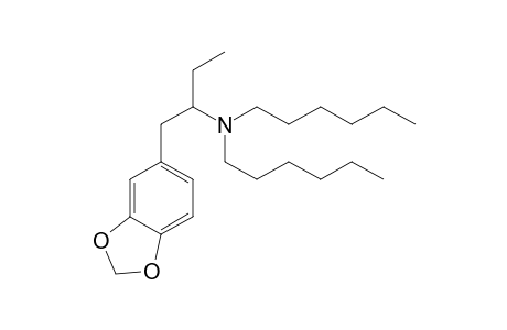 N,N-Dihexyl-1-(3,4-methylenedioxyphenyl)butan-2-amine