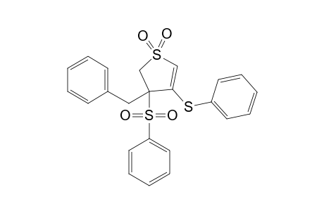 4-Benzyl-4-(phenylsulfonyl)-3-(phenylthio)-2-sulfolene