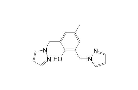 4-methyl-2,6-bis(pyrazol-1-ylmethyl)phenol