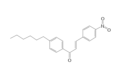 (2E)-1-(4-Hexylphenyl)-3-(4-nitrophenyl)-2-propen-1-one