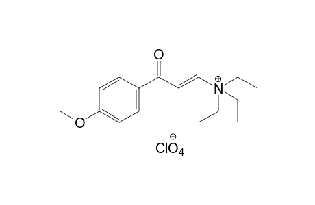 trans-[3-(p-methoxyphenyl)-3-oxopropenyl]triethylammonium perchlorate