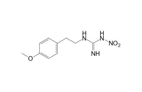 1-(p-methoxyphenethyl)-3-nitroguanidine