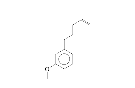 1-Methoxy-3-(4-methyl-4-pentenyl)benzene