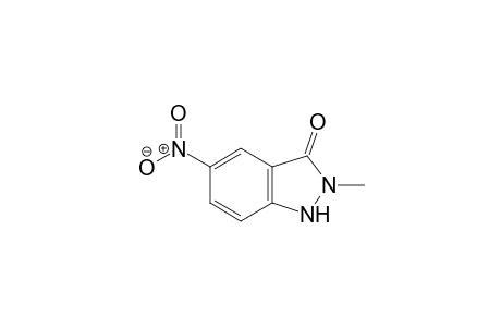 2-Methyl-5-nitro-1,2-dihydro-3H-indazol-3-one