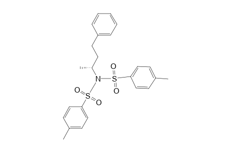 4-Methyl-N-(4-methylphenyl)sulfonyl-N-[(2R)-4-phenylbutan-2-yl]benzenesulfonamide