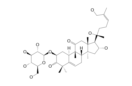 (2-BETA,9-BETA,10-ALPHA,16-ALPHA,20-BETA,24Z)-2-(BETA-D-GLUCOPYRANOSYLOXY)-16,20,26-TRIHYDROXY-9-METHYL-19-NORLANOST-5,24-DIENE-3,11-DIONE