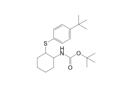 N-[2-[(4-tert-butylphenyl)thio]cyclohexyl]carbamic acid tert-butyl ester
