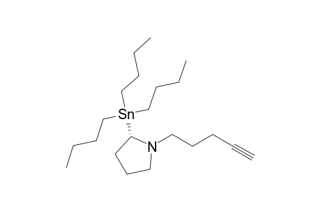 (2S)-N-(Pent-4-ynyl)-2-(tributylstannyl)pyrrolidine