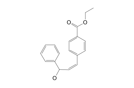 ETHYL-4-[(Z)-3-HYDROXY-3-PHENYL-1-PROPENYL]-BENZOATE