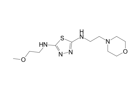 1,3,4-thiadiazole-2,5-diamine, N2-(2-methoxyethyl)-N5-[2-(4-morpholinyl)ethyl]-