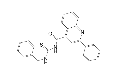 N-benzyl-N'-[(2-phenyl-4-quinolinyl)carbonyl]thiourea