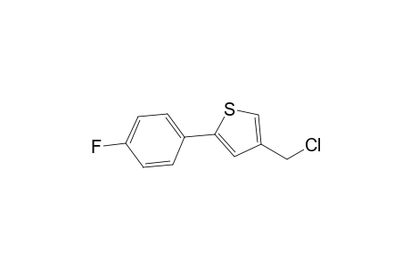 4-(chloromethyl)-2-(4-fluorophenyl)thiophene