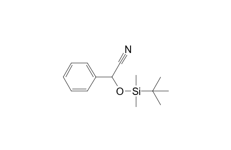2-(tert-butyl-dimethylsilyl)oxy-2-phenylacetonitrile