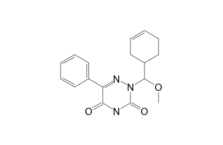 1-[(3'-Cyclohexen-1'-yl)methoxymethyl]-5-phenyl-6-azauracil