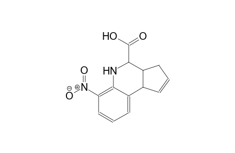 6-nitro-3a,4,5,9b-tetrahydro-3H-cyclopenta[c]quinoline-4-carboxylic acid
