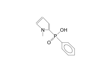 1-Methyl-pyrrole 2-(phenyl-phosphonic) acid