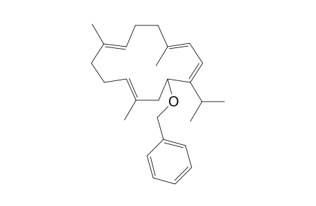 (+/-)-sarcophytol-A benzyl ether