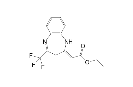 Ethyl (2Z)-1,3-Dihydro-[4-(trifluoromethyl)-2H-1,5-benzodiazepin-2-ylidene]acetate