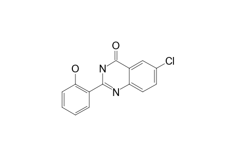 6-CHLORO-2-(2-HYDROXY-PHENYL)-4(3H)-QUINAZOLINONE