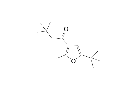 1-(5-tert-Butyl-2-methylfuran-3-yl)-3,3-dimethylbutan-1-one