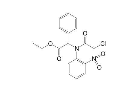 N-(CHLOROACETYL)-N-(o-NITROPHENYL)-2-PHENYLGLYCINE, ETHYL ESTER