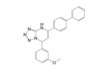 5-[1,1'-biphenyl]-4-yl-7-(3-methoxyphenyl)-4,7-dihydrotetraazolo[1,5-a]pyrimidine
