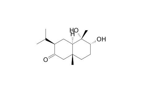 (1S,2R,4aR,7R,8aR)-7-Isopropyl-1,4a-dimethyl-6-oxodecahydronaphthalen-1,2-diol