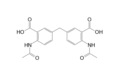 6,6'-bis(Acetylamino)-3,3'-methanediyl-dibenzoic Acid