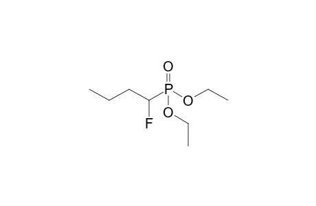 1-Diethoxyphosphoryl-1-fluoranyl-butane