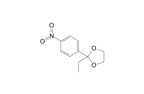 2-Ethyl-2-(4-nitrophenyl)-1,3-dioxolane