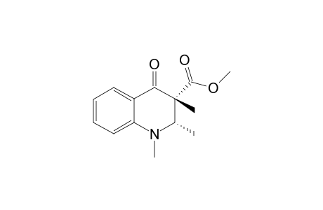 Methyl trans-1,2,3-Trimethyl-4-oxo-1,2,3,4-dtetrahydroquinoline-3-carboxylate