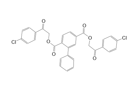 [1,1'-biphenyl]-2,5-dicarboxylic acid, bis[2-(4-chlorophenyl)-2-oxoethyl] ester