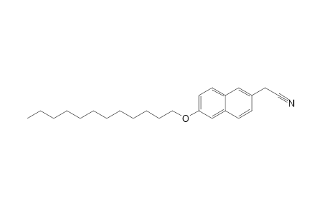 2-(6-dodecoxy-2-naphthalenyl)acetonitrile