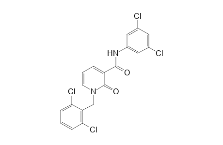 3',5'-DICHLORO-1-(2,6-DICHLOROBENZYL)-1,2-DIHYDRO-2-OXONICOTINANILIDE