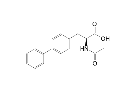 (L)-2-acetylamino-3-biphenyl propanoic acid