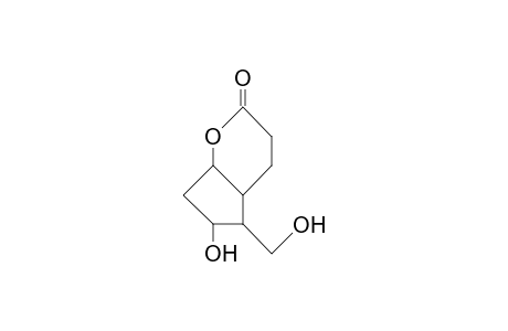 (1Sr, 6RS,7sr,8RS)-8-hydroxy-7-hydroxymethyl-2-oxa-bicyclo(4.3.0)nonan-3-one