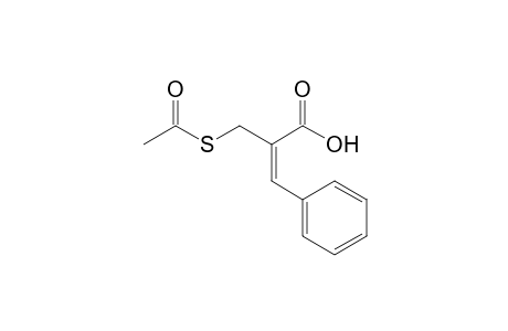 2-[(Acetyl)thiomethyl]-3-phenylprop-2-enoic acid